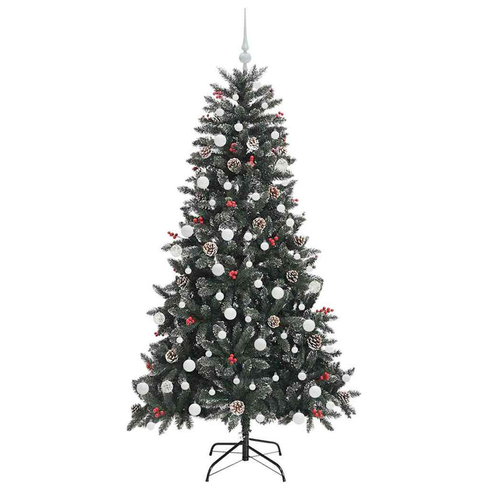 Albero di Natale artificiale con 300 LED Verde 99 x 99 x 180 cm 3395883