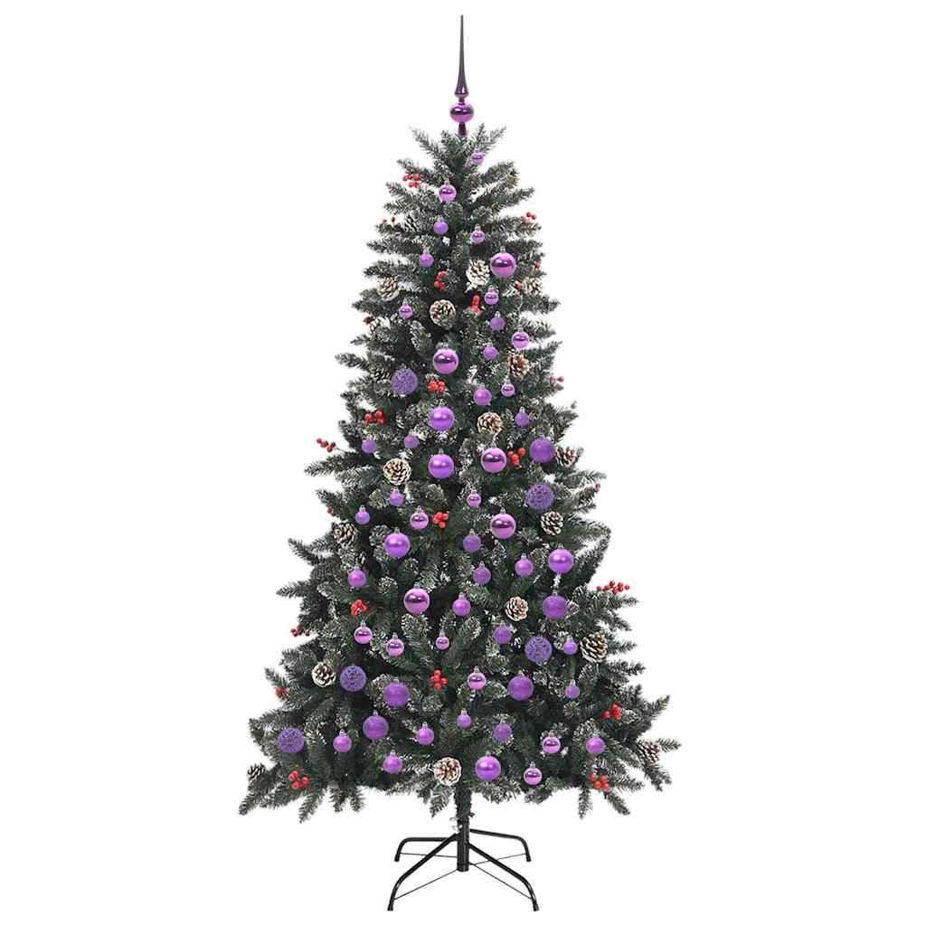 Albero di Natale artificiale con 300 LED Verde 99 x 99 x 180 cm 3395886