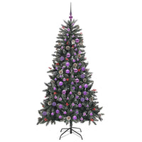 Albero di Natale artificiale con 300 LED Verde 99 x 99 x 180 cm 3395886