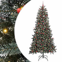 Albero di Natale artificiale Verde 129.5 x 129.5 x 240 cm 3395904