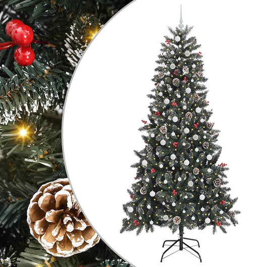 Albero di Natale artificiale Verde 129.5 x 129.5 x 240 cm 3395907