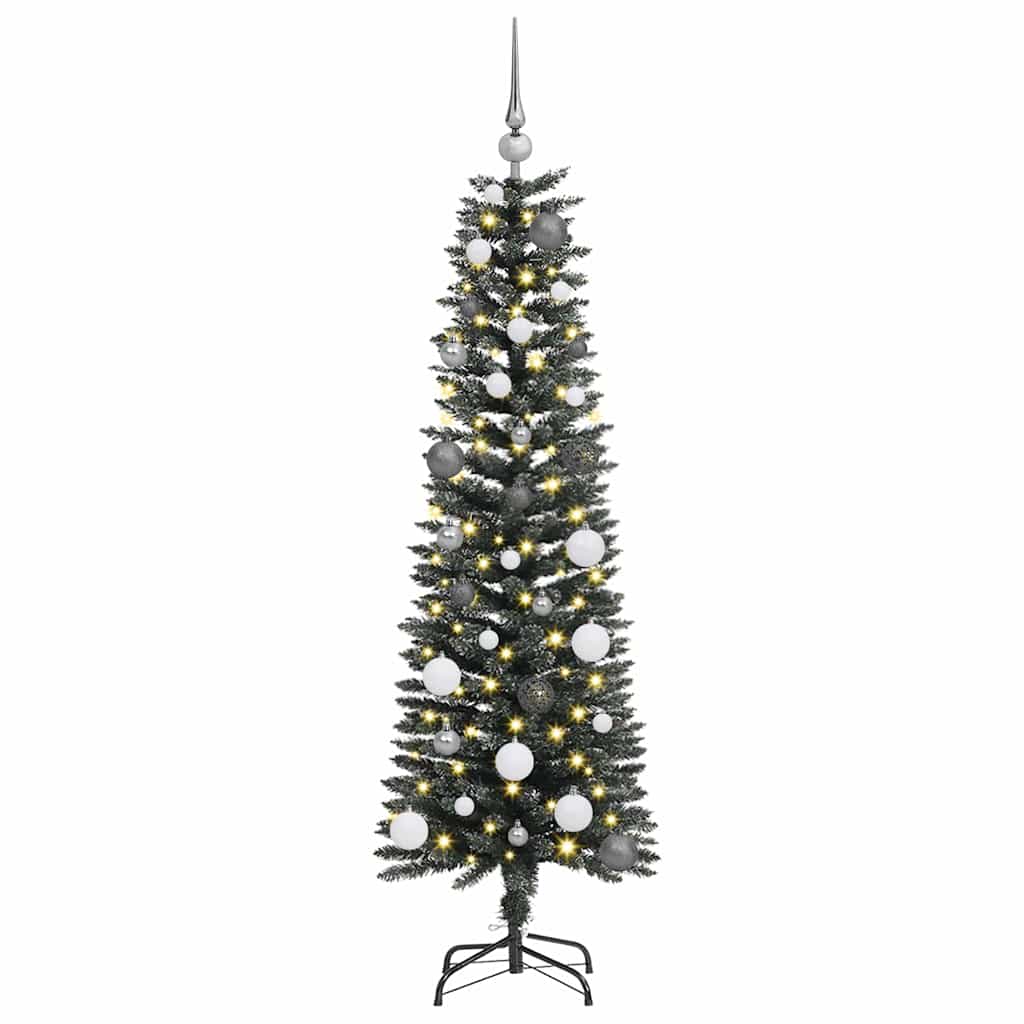 vidaXL Albero di Natale artificiale Verde 150 cm PVC
