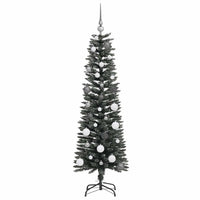 vidaXL Albero di Natale artificiale Verde 150 cm PVC