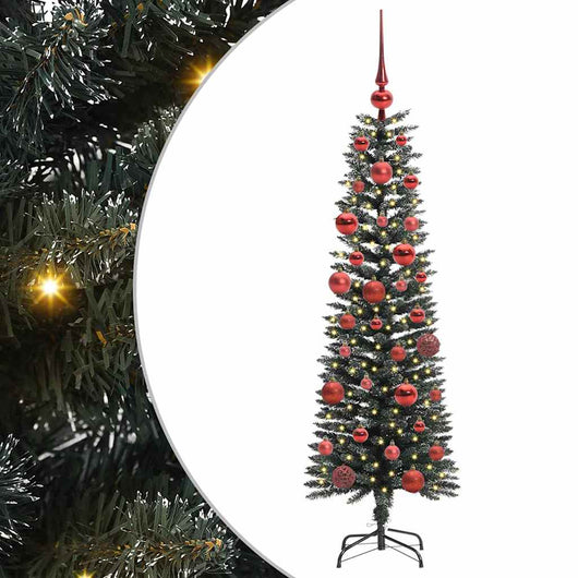 Albero di Natale artificiale con 150 LED Verde 43 x 43 x 150 cm 3395928