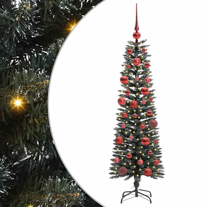 Albero di Natale artificiale con 150 LED Verde 43 x 43 x 150 cm 3395928
