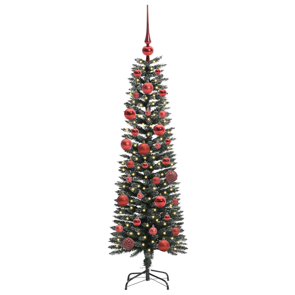 Albero di Natale artificiale con 150 LED Verde 43 x 43 x 150 cm 3395928