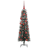 Albero di Natale artificiale con 150 LED Verde 43 x 43 x 150 cm 3395928