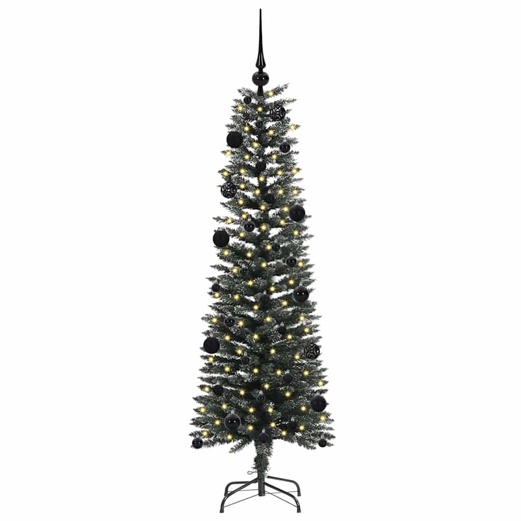 Albero di Natale artificiale con 150 LED Verde 43 x 43 x 150 cm 3395929