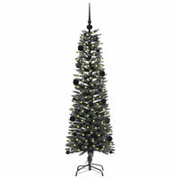 Albero di Natale artificiale con 150 LED Verde 43 x 43 x 150 cm 3395929