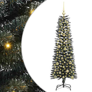 Albero di Natale artificiale con 150 LED Verde 43 x 43 x 150 cm 3395932