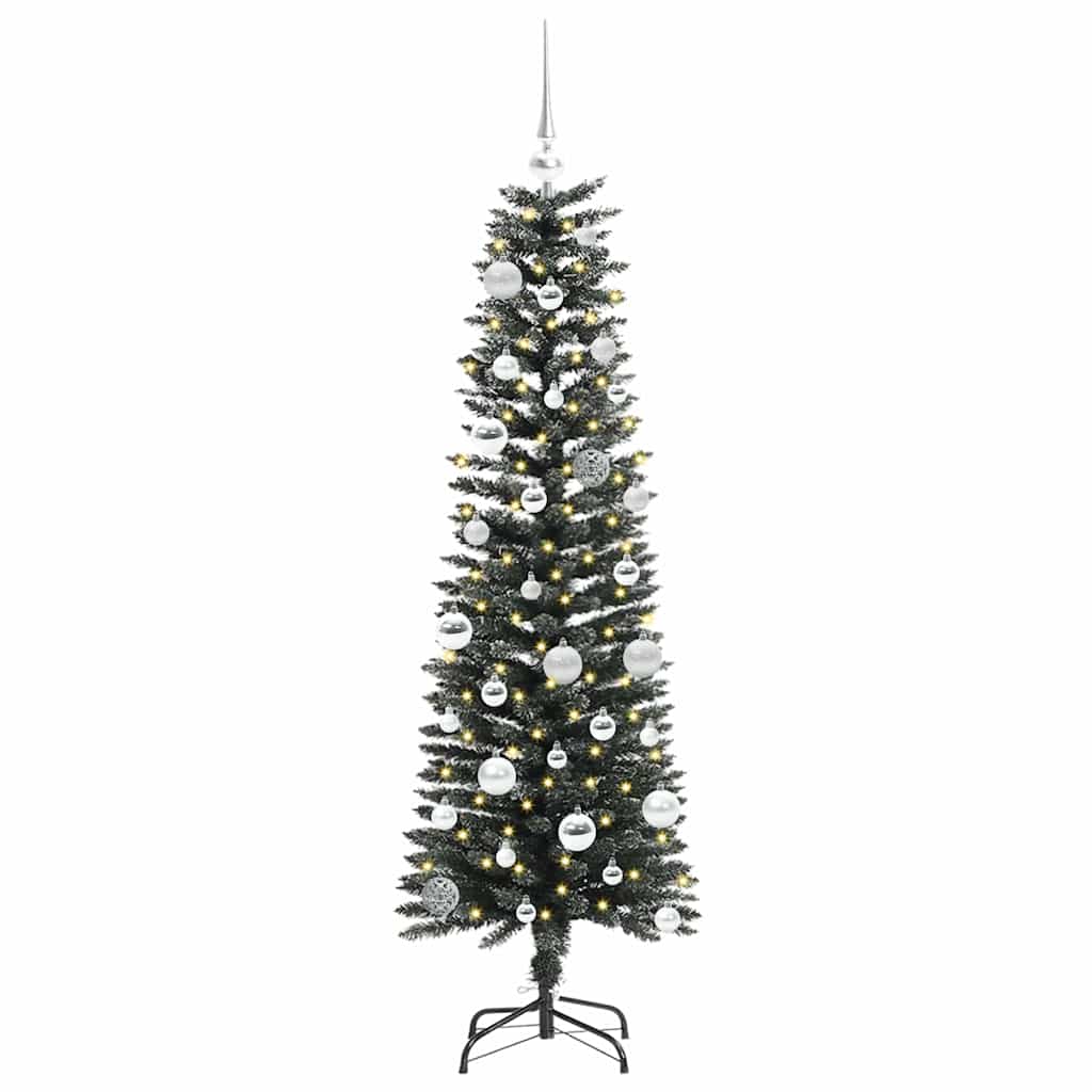 Albero di Natale artificiale con 150 LED Verde 43 x 43 x 150 cm 3395933