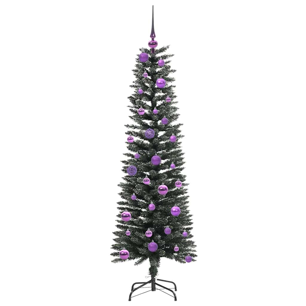 Albero di Natale artificiale con 150 LED Verde 43 x 43 x 150 cm 3395934