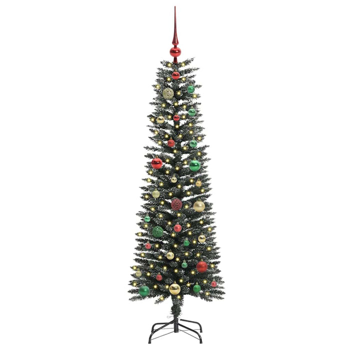 Albero di Natale artificiale con 150 LED Verde 43 x 43 x 150 cm 3395936