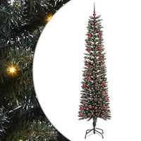 Albero di Natale artificiale con 300 LED Verde 58 x 58 x 210 cm 3395952