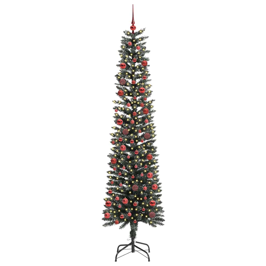 Albero di Natale artificiale con 300 LED Verde 58 x 58 x 210 cm 3395952