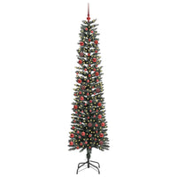 Albero di Natale artificiale con 300 LED Verde 58 x 58 x 210 cm 3395952