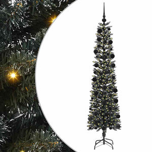 Albero di Natale Artificiale-Albero Natalizio con 300 LED Verde 210 cm 561044