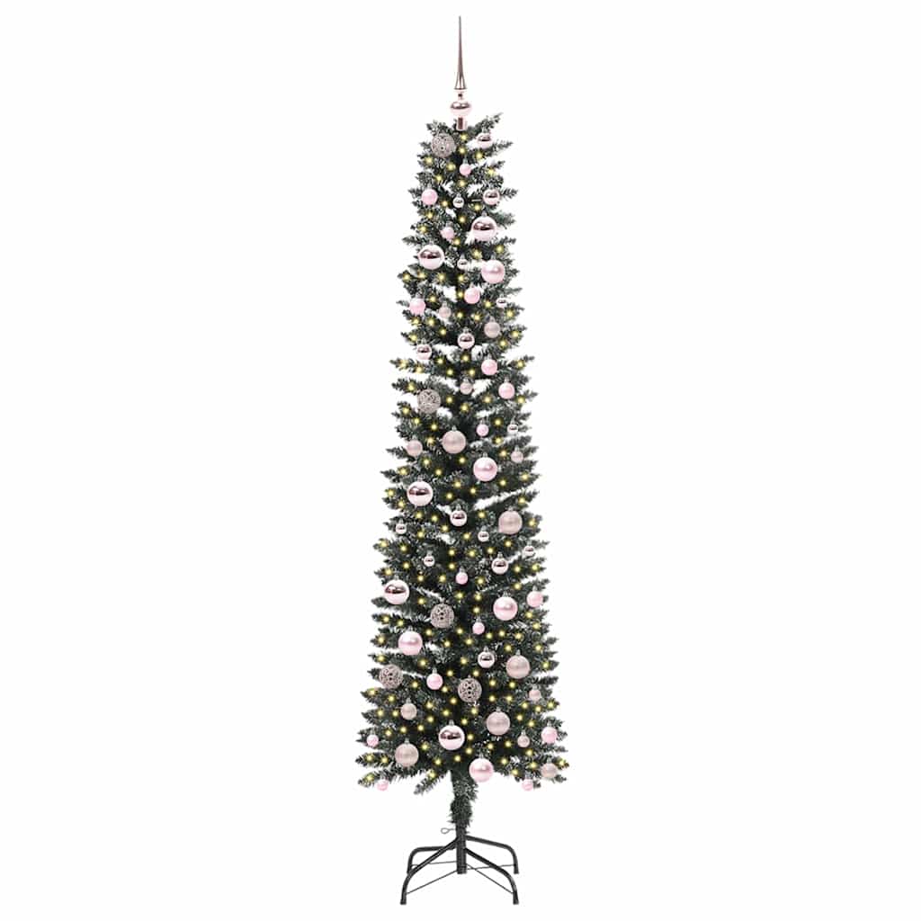 Albero di Natale artificiale con 300 LED Verde 58 x 58 x 210 cm 3395954