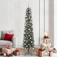 Albero di Natale artificiale con 300 LED Verde 58 x 58 x 210 cm 3395955