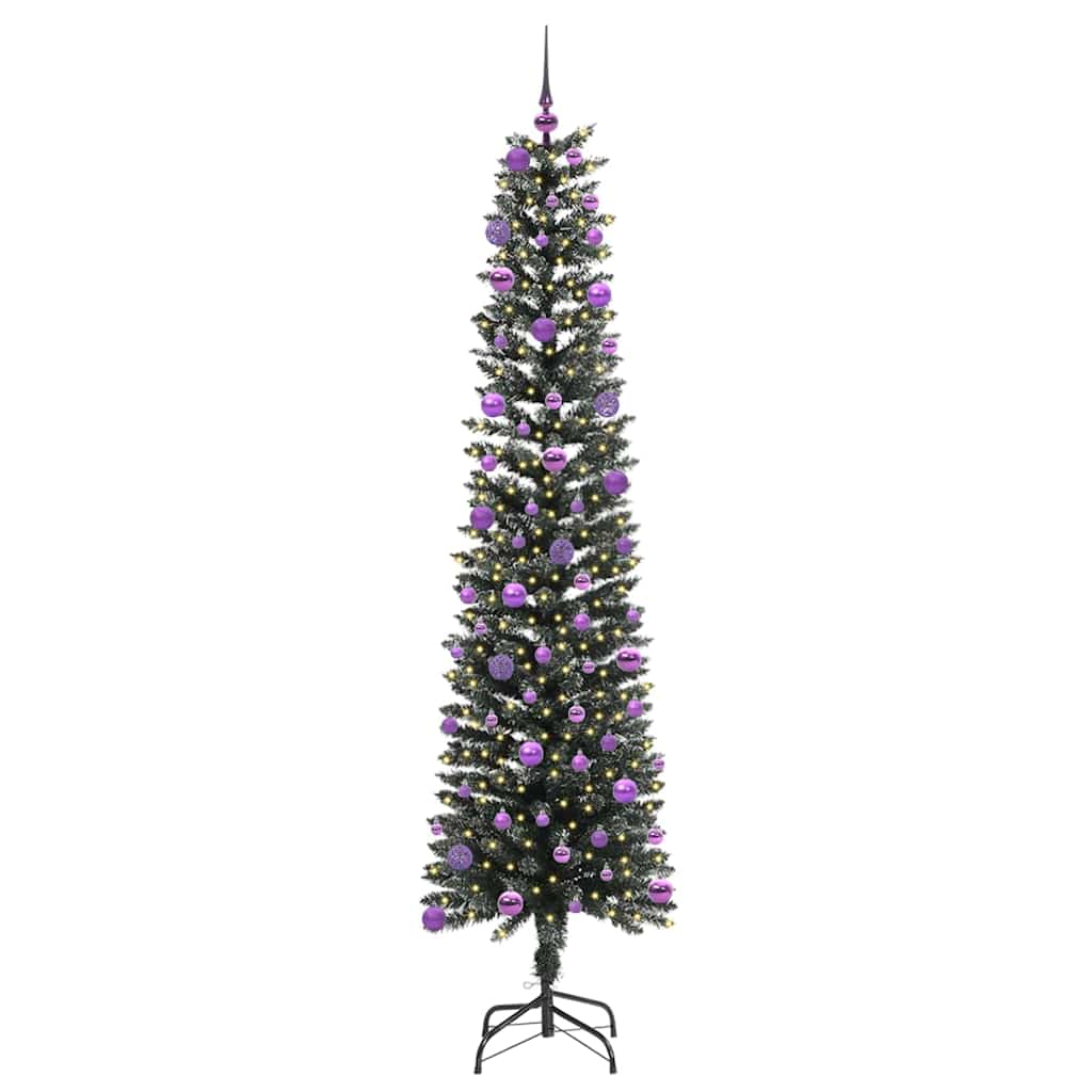 Albero di Natale artificiale con 300 LED Verde 58 x 58 x 210 cm 3395958