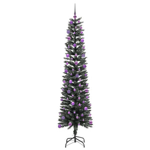 Albero di Natale artificiale con 300 LED Verde 58 x 58 x 210 cm 3395958