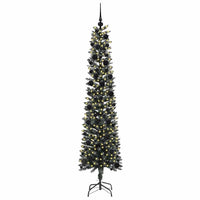 Albero di Natale Artificiale-Albero Natalizio con 300 LED Verde 240 cm 909933