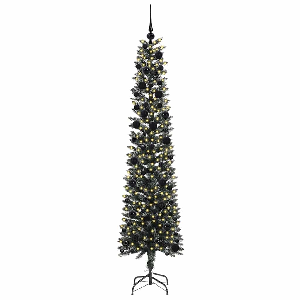 Albero di Natale artificiale con 300 LED Verde 58 x 58 x 240 cm 3395965