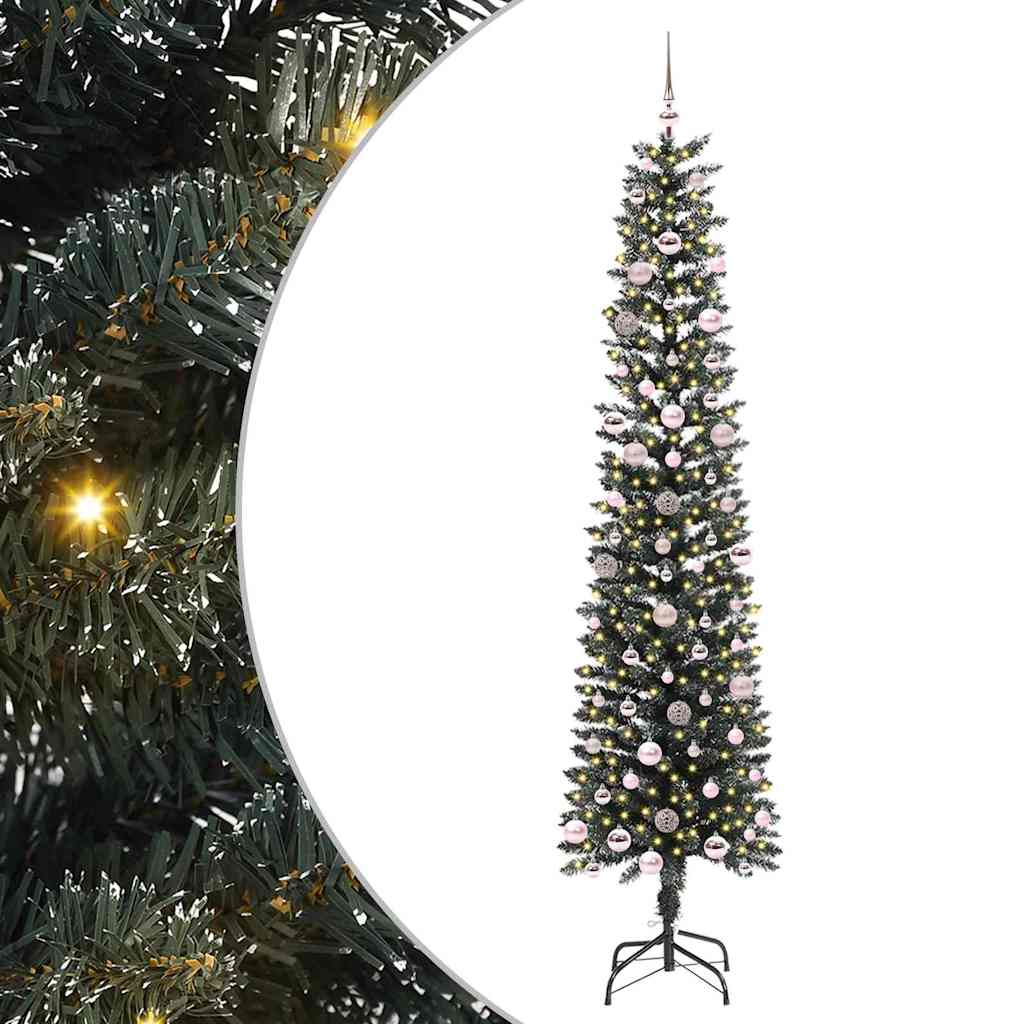 Albero di Natale artificiale con 300 LED Verde 58 x 58 x 240 cm 3395966