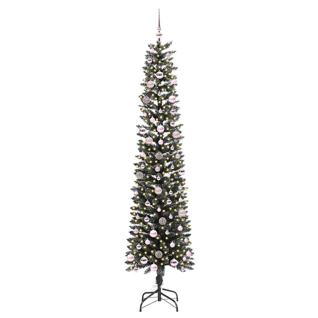 Albero di Natale artificiale con 300 LED Verde 58 x 58 x 240 cm 3395966