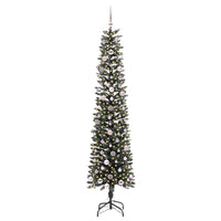 Albero di Natale artificiale con 300 LED Verde 58 x 58 x 240 cm 3395966