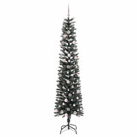 Albero di Natale artificiale con 300 LED Verde 58 x 58 x 240 cm 3395966