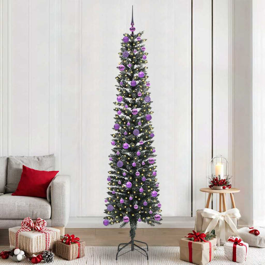 Albero di Natale artificiale con 300 LED Verde 58 x 58 x 240 cm 3395970