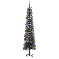 Albero di Natale Artificiale-Albero Natalizio con 300 LED Verde 240 cm 701512