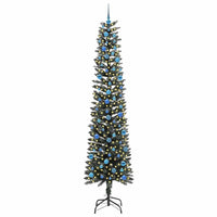 Albero di Natale artificiale con 300 LED Verde 58 x 58 x 240 cm 3395971