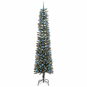 Albero di Natale artificiale con 300 LED Verde 58 x 58 x 240 cm 3395971
