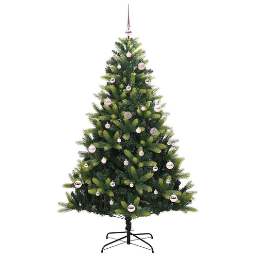Albero di Natale Artificiale Pieghevole-Albero Natalizio 150 LED Verde 150 cm 149388