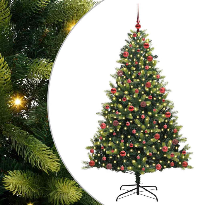 Albero di Natale Artificiale Adattabile 300 LED Verde 180 cm 3395991