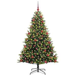 Albero di Natale Artificiale Adattabile 300 LED Verde 180 cm 3395991