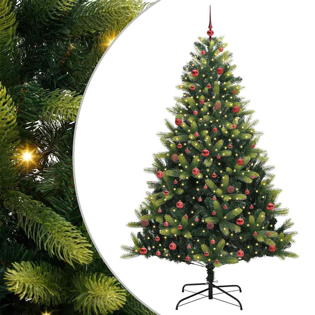 Albero di Natale artificiale a diaframma con 300 LED 210 cm 3396000