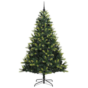 Albero di Natale Artificiale a Cerniera con 300 LED 240 cm 3396010