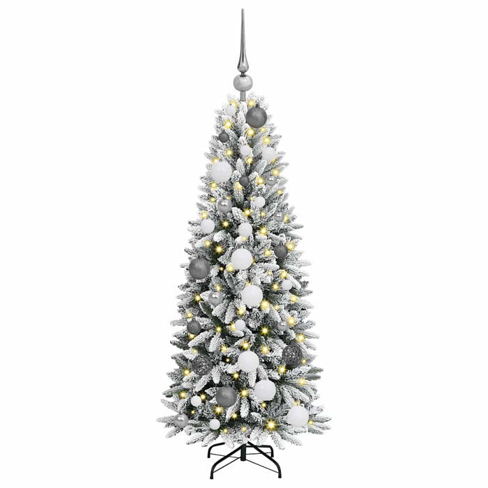 Albero di Natale artificiale Bianco 120 cm PVC 3396020