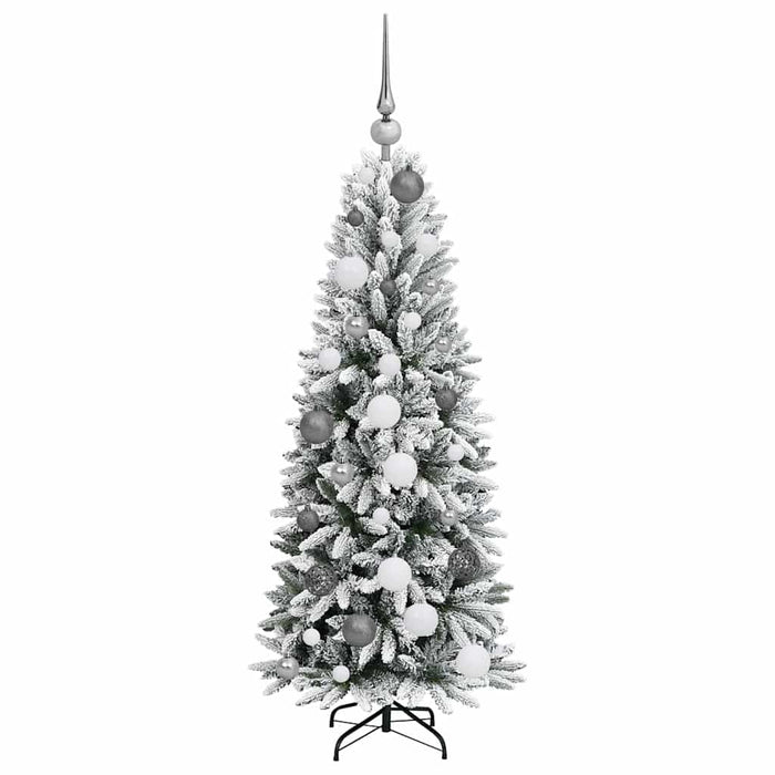 vidaXL Albero di Natale artificiale Bianco 120 cm PVC