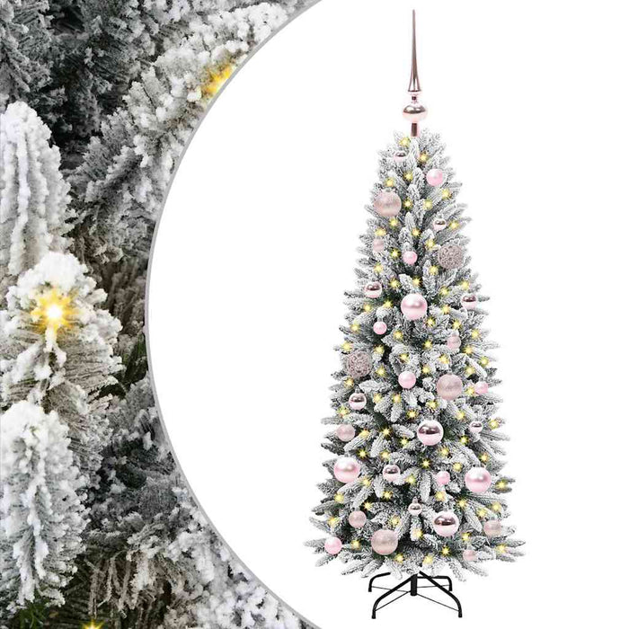 Albero di Natale artificiale Bianco 53 x 53 x 120 cm 3396023