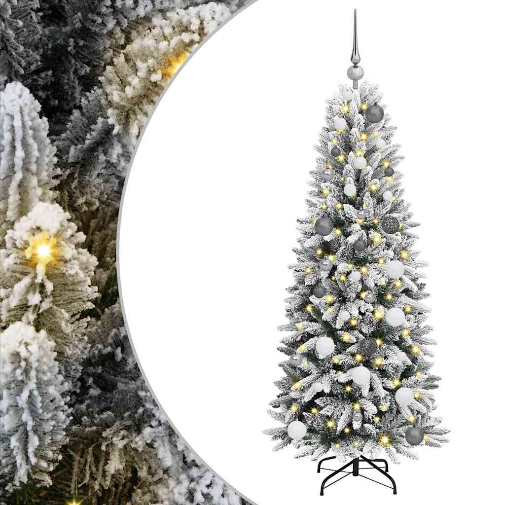 Albero di Natale artificiale Bianco 63 x 63 x 150 cm 3396032
