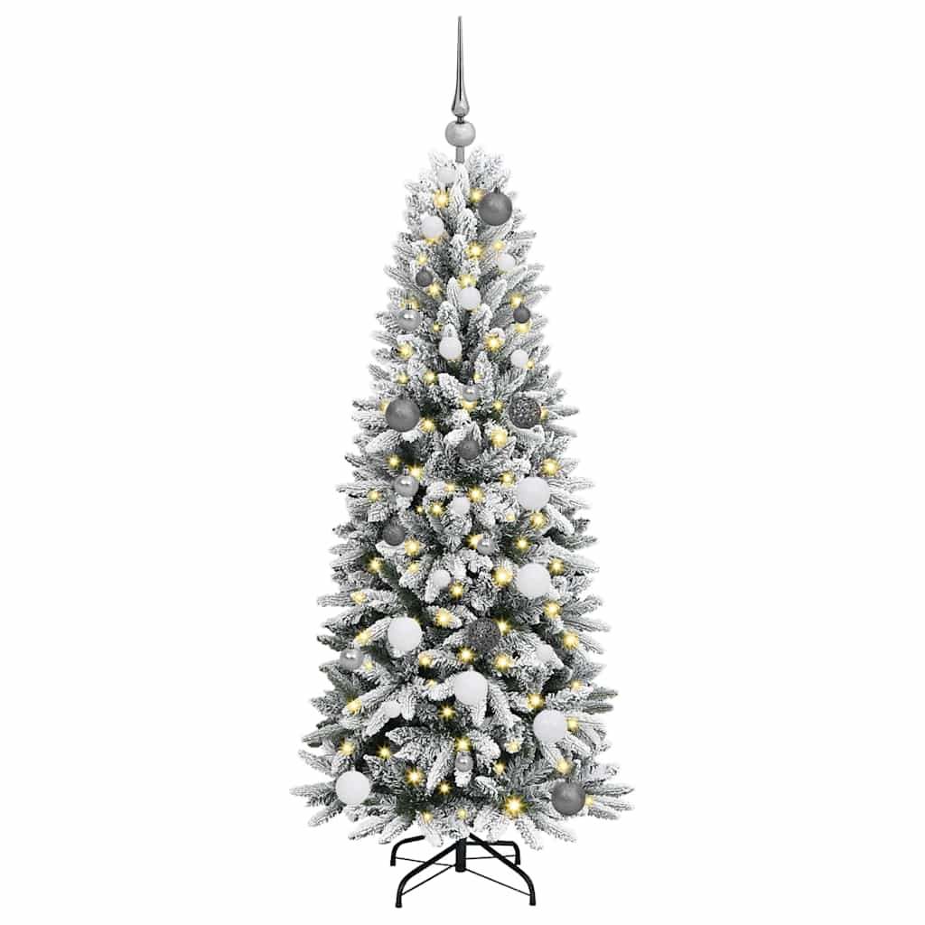 Albero di Natale artificiale Bianco 63 x 63 x 150 cm 3396032