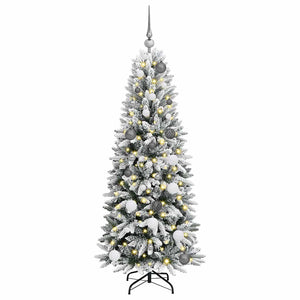 Albero di Natale artificiale Bianco 63 x 63 x 150 cm 3396032
