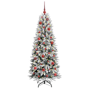 Albero di Natale artificiale Bianco 63 x 63 x 150 cm 3396033