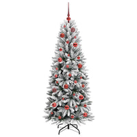 Albero di Natale artificiale Bianco 63 x 63 x 150 cm 3396033