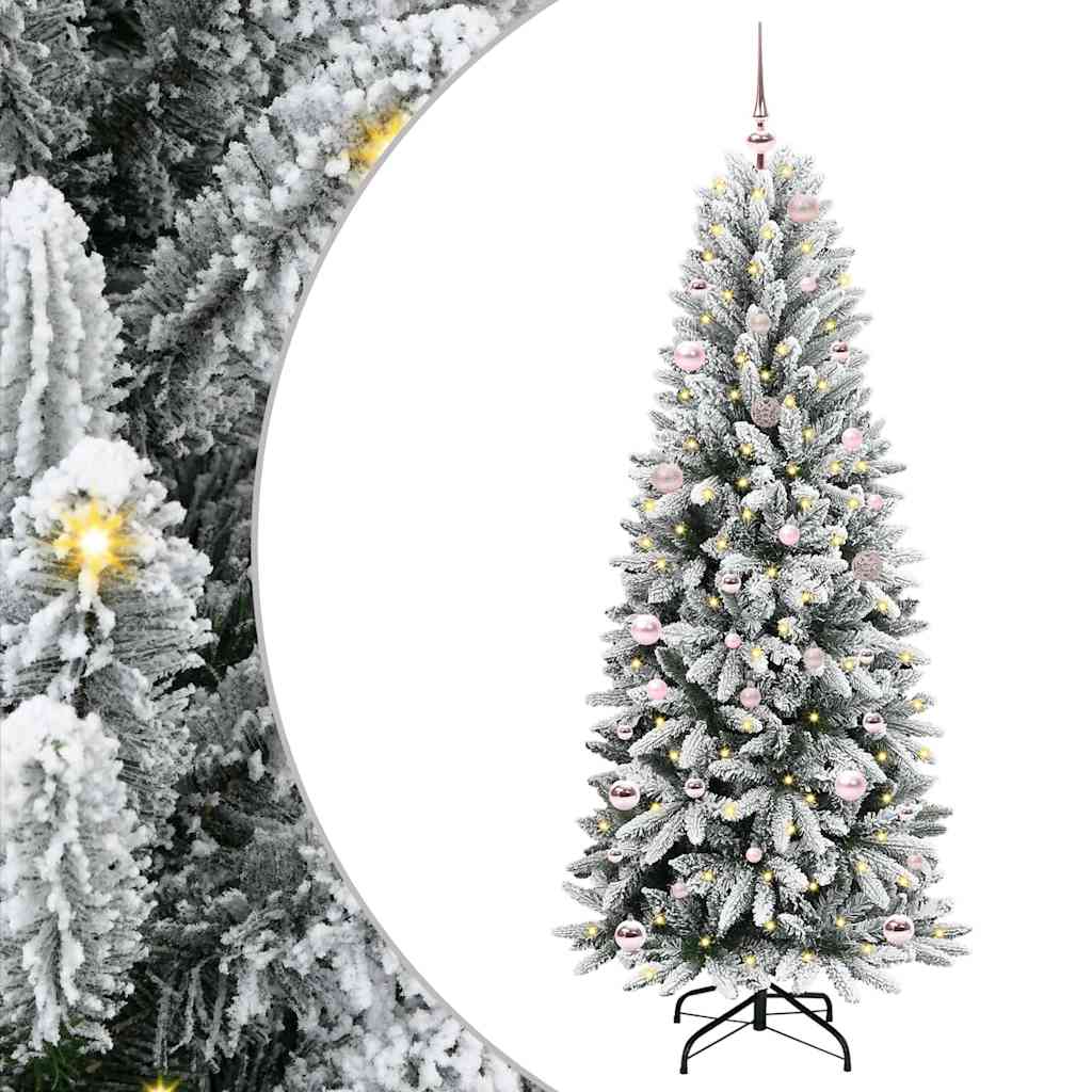 Albero di Natale artificiale Bianco 63 x 63 x 150 cm 3396035