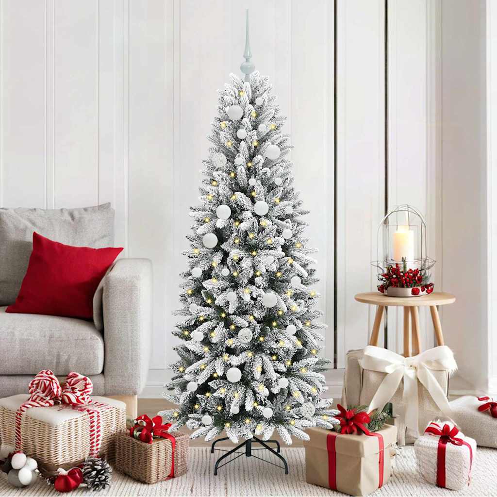 Albero di Natale artificiale Bianco 63 x 63 x 150 cm 3396036